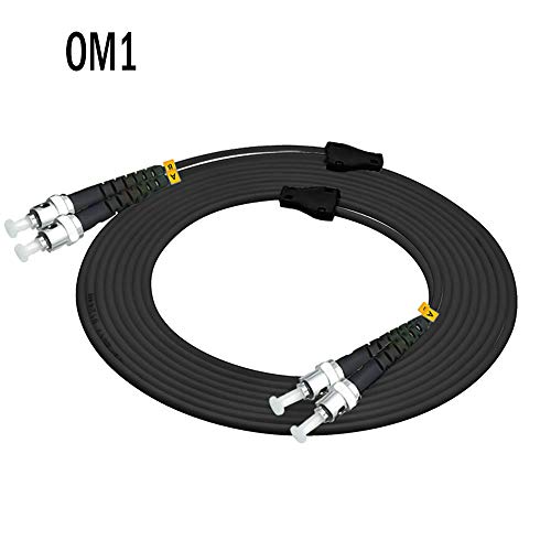 Cable de fibra óptica monomodo exterior de 40 metros con conectores ST-ST 2