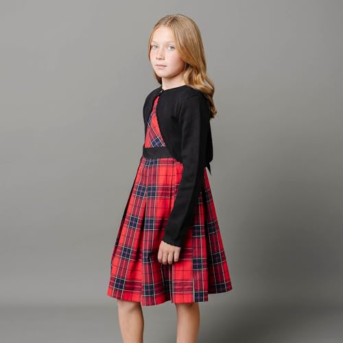 Image of Hope & Henry Girls' Milano Stitch Cardigan Sweater