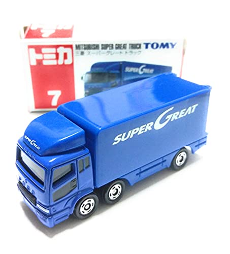 Camion Tomica Mitsubishi super Grande piste 007 miniature pour circuit de jeu