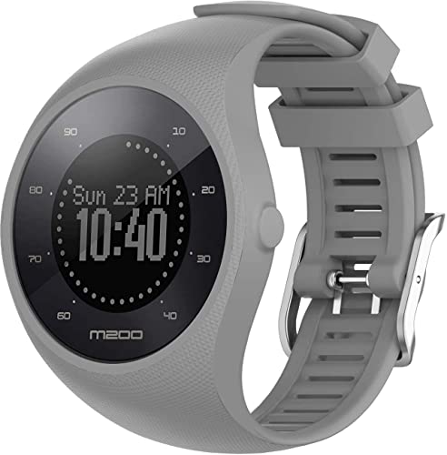 Shieranlee Bracelet pour Polar M200 Bracelet -de Rechange en Silicone - Accessoires de Montre Intelligente GPS