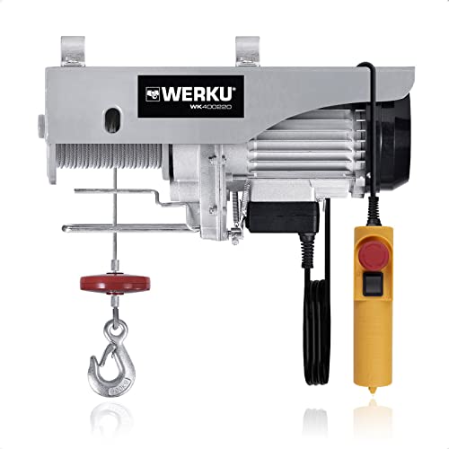 Werku WK400220, Cable Hoist, Professional Quality, Max Load 6...