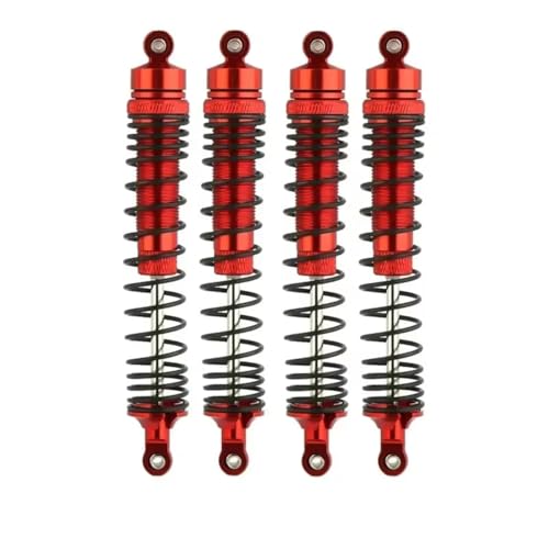 Compatible With Losi For LMT 4WD Solid Axle Monster Truck 1/8 RC �J�[�A�b�v�O���[�h�p�[�c 4 �����t�����g�ƃ��A�V���b�N�A�u�\�[�o�[ 130 �~�����[�g�� �p�[�c RC�J�[(Red)