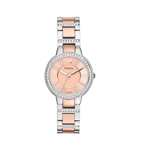Fossil Orologio Virginia da donna, movimento al quarzo, cassa in