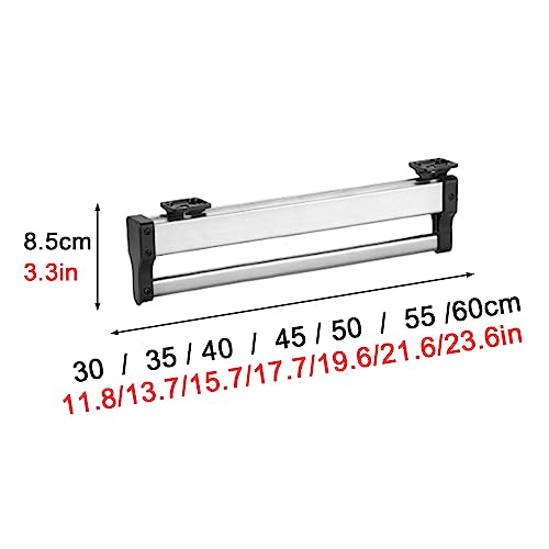 Barre de valet rétractable et cintre coulissant pour dressing - 2