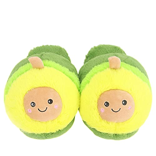 Badelatschen Damen mignons avocat coton chaud et doux