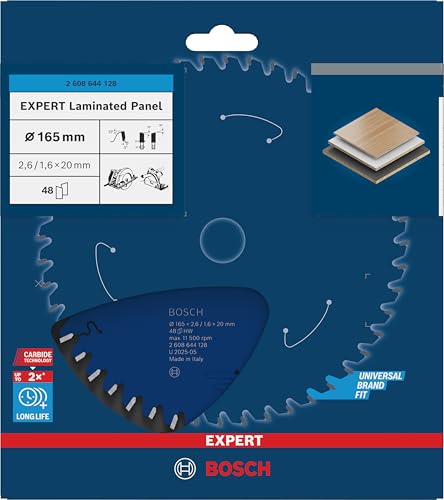 Bosch 1x Lame de scie circulaire filaire EXPERT Laminated Panel – vue 2