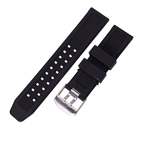 Ritche Christmas Stocking Stuffers Watch Band 23Mm Rubber Strap Luminox 3050/3950 Replacement Band Luminox 3080 Replacement Silicone Watch Bands #TOP4