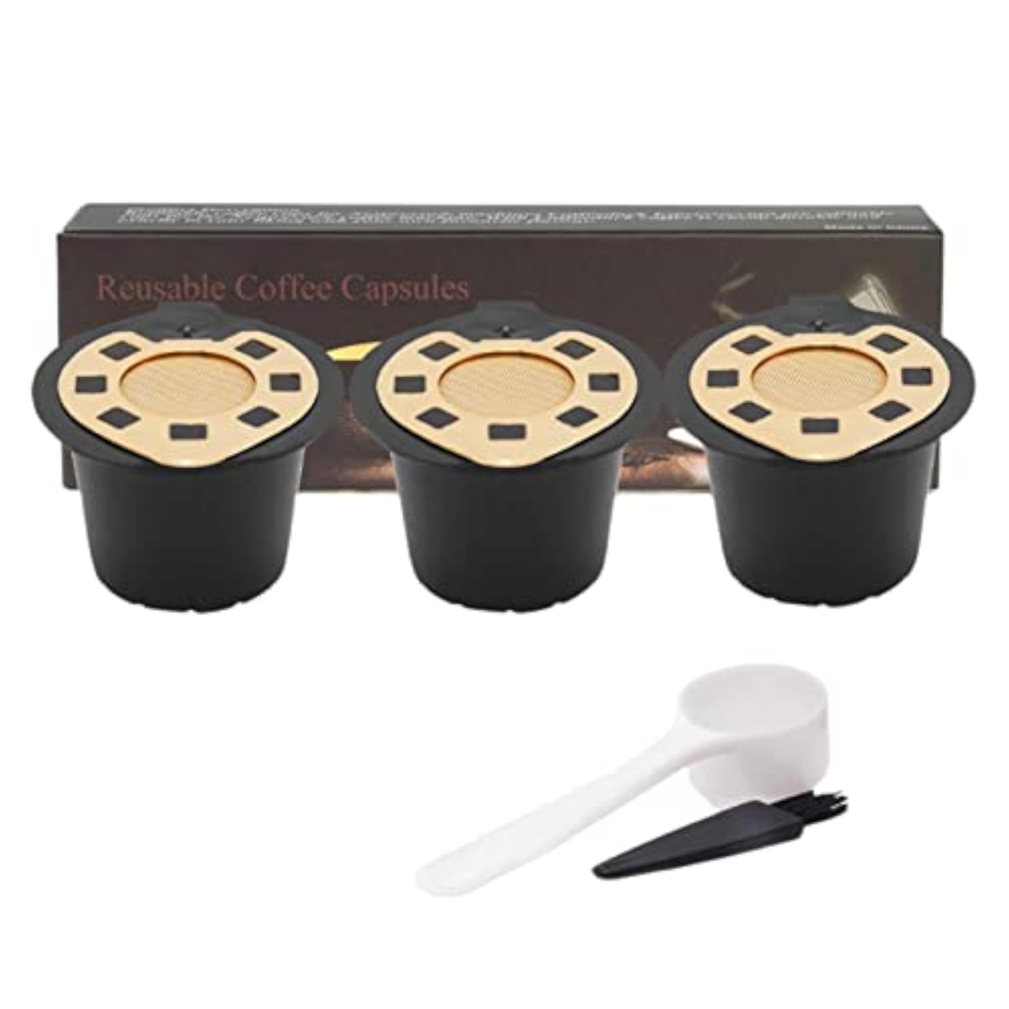 Set of 3 Coffee Capsules Pods for Nespresso