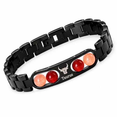 Image of Gratify Birth Crystal Metal Rashi Bracelet for Men & Women | Natural Gemstone Bracelet | Adjustable Spiritual Crystal Bracelet | Includes Authenticity Certificate | Gift for Astrology Lovers