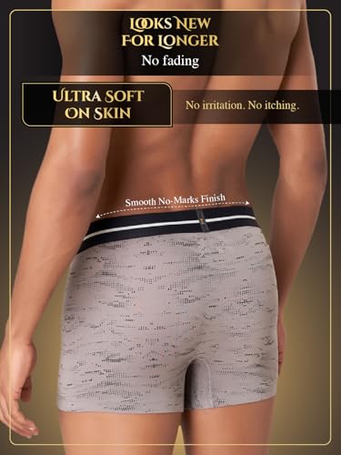 Image of Macroman M-Series MW Signature Collection By Rohit Bal Premium Modal, Spandex Mens Trunks
