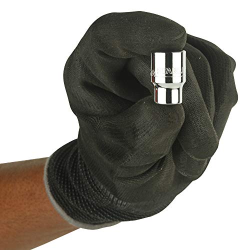 Image of STANLEY STMT72883-8B 1 /4-inch 12mm Chrome Vanadium Steel 6 Point Standard Socket (Silver)
