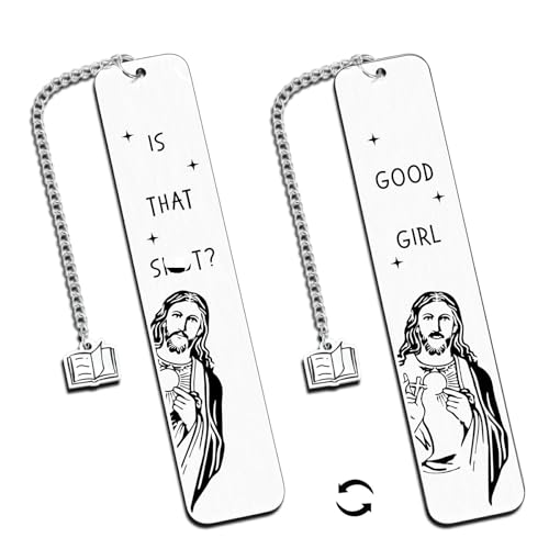 Funny Gifts Bookmark for Women Men Book Lovers Best Friend BFF Sister Christian Book Marker Gifts for Coworker Reader Birthday Christmas Gift for Adults Teen Boys Girl Funny Easter Gifts for Him Her
