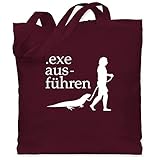 informationstechniker jobs Baumwolltaschen sind der letzte Schrei: Die Stofftasche mit langen Henkeln ist mit 42 x 38 cm eine große Tasche mit viel Platz zum Einkaufen – Witzige Motive runden die Jutetasche aus 100% Baumwolle ab