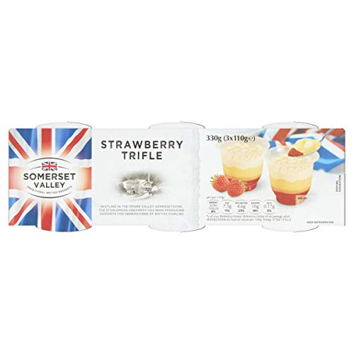Somerset Valley Strawberry Trifles 3x110g
