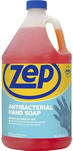 Zep Commercial Antimicrobial Hand Soap, 1 Gallon, R46124, 128 Fl Oz (Pack of 1)