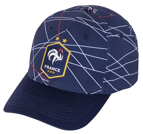 FFF Casquette Enfant Collection Officielle Equipe de France de Football - Taille réglable