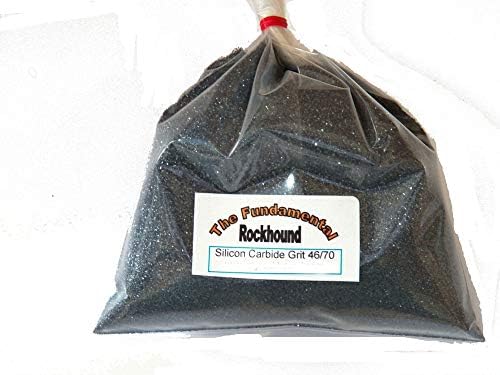 Fundamental Rockhound 3 lb 46/70 Extra Coarse GRIT for Rock Tumbling polishing Silicon Carbide