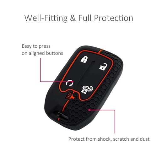 Étui en silicone pour clé Silverado pour protéger votre télécommande au chantier