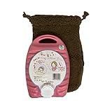 尾上製作所(ONOE) ポリ湯たんぽ1.7Lピンク ブラウンカバー付 MY-7011 [お湯 日本製 容量1.7リットル キャンプ 防災グッズ 家庭用 注水式]