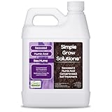 Concentrated Sea Kelp Liquid Seaweed 8% Blend with Humic Acid - Sea Hume- Natural Lawn & Garden Treatment for Grass and Plants - Simple Lawn Solutions - Increase Nutrient Uptake - Use with Fertilizer Program - Soil Conditioner (32 ounce)