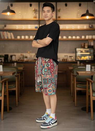 Image of Lymio Printed Short for Men|| Men Short || Stylish Look Design Shorts (Shorts-50-52)