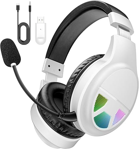 YPBDAN ゲーミングヘッドセット ワイヤレス 2.4G/Bluetooth5.3/有線 PS5...