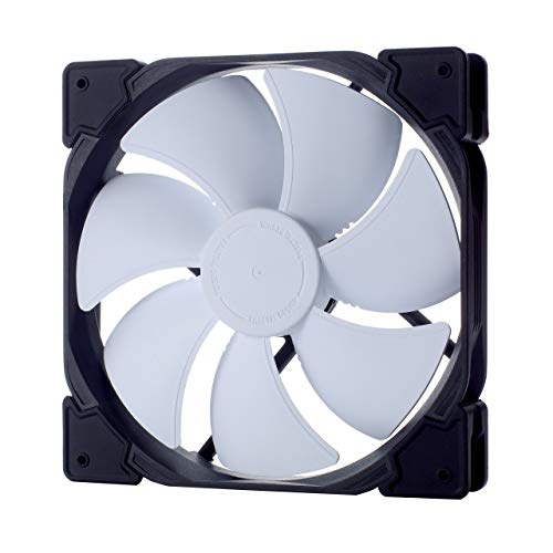 Fractal Design Venturi HP-14 White, PWM, Computer Fan, Silent Fan, High Airflow, Long Life Time, FDB-Bearings - Image 2