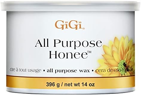 GiGi All Purpose Honee Soft Wax for Hair Removal, Face & Body Waxing, 14 oz