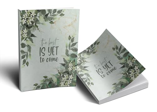 Image of AccuPrints Flower theme Premium Soft Bound Notebook Diary for Girls and Women (A5,192 Ruled Pages with planner, 80 GSM) Floral Design
