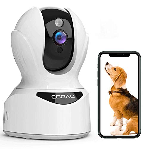 Crazy Deals Ultra HD 4MP Wireless Security Camera, COOAU WiFi Home Indoor IP Cameras for Pets/Dogs/Nanny/Baby, PTZ, Sound Detection, Motion Tracking and Alert, 2-Way Audio, Works with Alexa, Cloud/SD Storage
