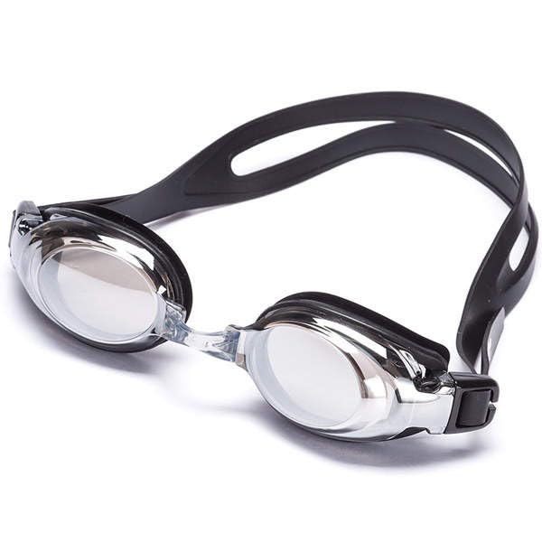 Premium Optical Swimming Goggle - with choice of Silver Mirror or Grey Tinted Lens (Silver Mirror Lens. Minus 5.0) - Image 2