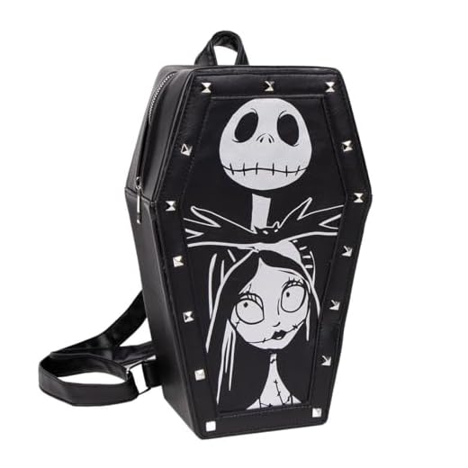 CERDÁ LIFE´S LITTLE MOMENTS, Mochila Casual de Pesadilla Antes de Navidad Unisex, Negro, Standard