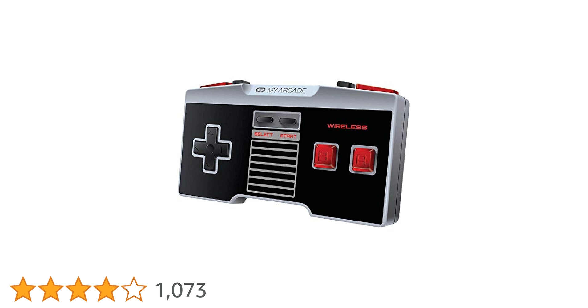 MY ARCADE NESクラシック・エディション・コンソール用 クラシック・ワイヤレス・コントローラ ホワイト/グレー Amazon.co.jp: MY ARCADE NESクラシック・エディション