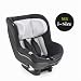 hauck i-Size Reboard Kindersitz iPro Kids für Babys ab Geburt bis Köpergröße 105 cm (0 - 18 kg), ECE R129, Gruppe 0, 1, 2, Einstellbare Kopfstütze, Isofix Basis Separat Erhältlich (Caviar)