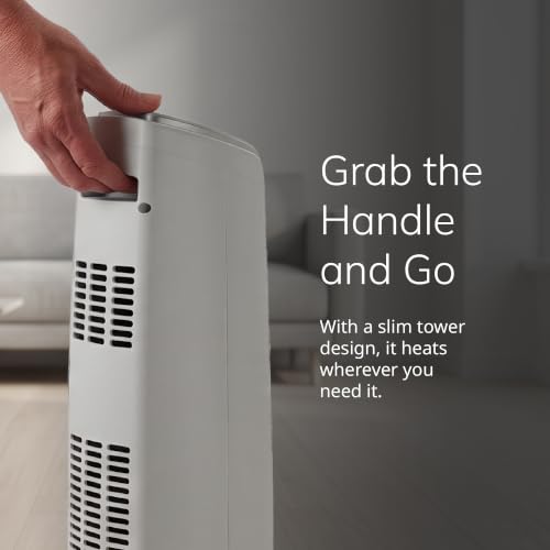 Lasko Oscillating Ceramic Tower Space Heater - 23” - 5775 - White - image 6