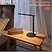 TaoTronics LED Desk Lamp Fast Wireless Charger, 7.5W for iPhone X, Plus, 10W for Galaxy, S9+, S8, S7 & Note 8 and All Qi-Enabled Devices, 5 Lighting Modes, Black