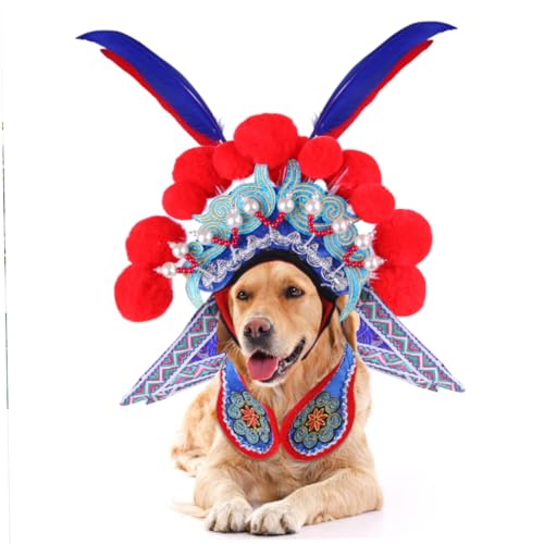 Disfraz SUPVOX para perro, talla única, rojo miniatura 6