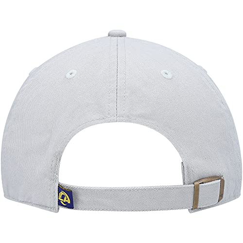 Gorra ajustable gris Los Angeles Rams para hombre miniatura 4