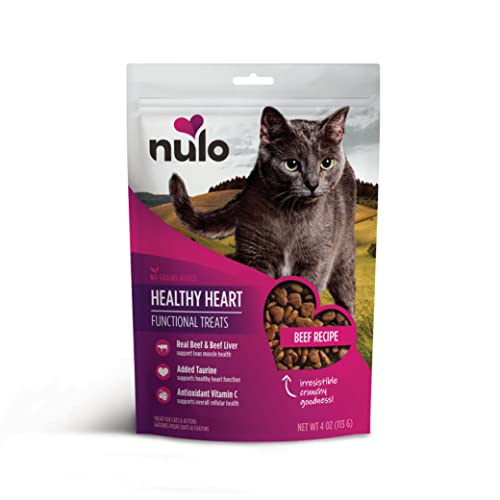 Nulo Healthy Heart Functional Treats Grain-Free with Added Taurine Beef ...