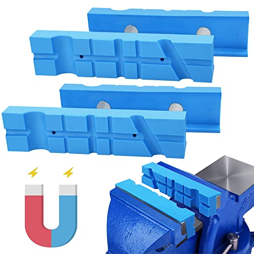 Yato Schutzbacken Set 8-tlg – 150 Mm, Alu + Gummi + Kunststoff Für Schraubstock