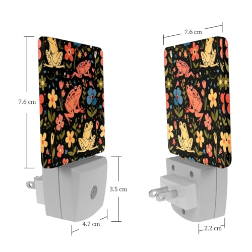 Lámpara de noche LED con sensor para niños 7.6x7.6 cm miniatura 7