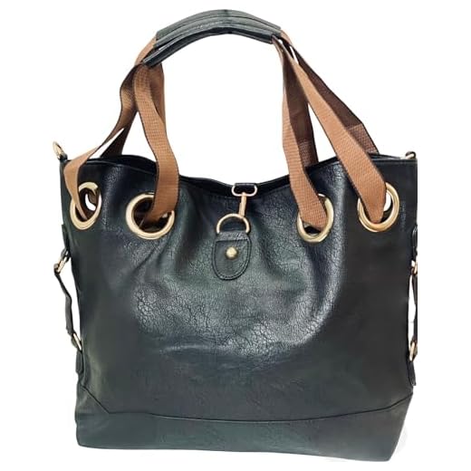 Bolsa Feminina Grande de Mão e Ombro Transversal em Couro Espaçosa Trabalho Faculdade Tote Sacola