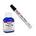 Westlake Market, Birchwood Casey Flat Black Touch-up Paint Pen Plus Presto Blue Touch-up for Gun or Any Painted Metal Project Plus 5 Free Cotton Swabs