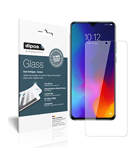 dipos I 2X Protector de Pantalla Compatible con Lenovo Z6 Youth Edition Vidrio Flexible Cristal Proteccion 9H