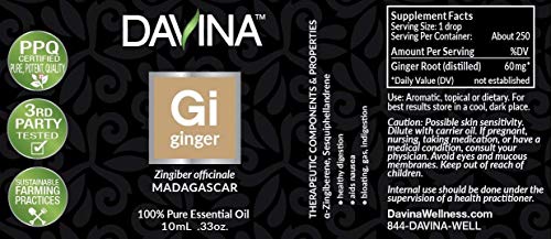 Aceite Esencial Puro de Jengibre 10ml miniatura 7