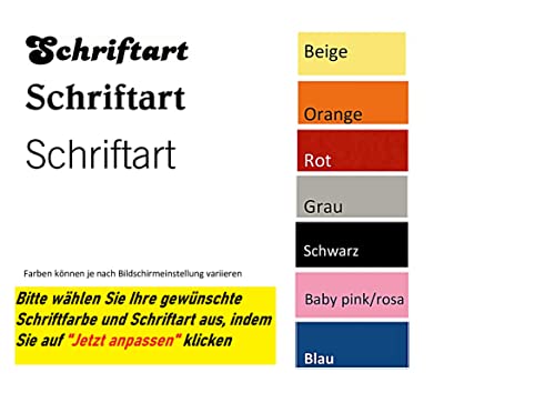 Weidenblatt In Deutschland mit Namen personalisierte Wetbag Nasstasche – Ansicht 2