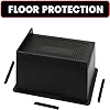 Bed Risers Heavy Duty, Oversized Furnitures Risers 6 inch Support 6000 lbs, Bed Table Rising Blocks, Fits for Couch, Sofa, Chair, Furniture Lifts (6 Inch Black 8 Pack)