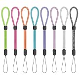 FgofhFu Dragonne de poignet pour téléphone portable, téléphone portable, appareil photo, GoPro, PSP, lampe de poche, clés, porte clés, clés USB et autres appareils, Couleur fluorescente, taille unique