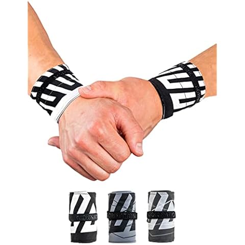 Gornation® Light Wrist Wraps (Black/White) Cover