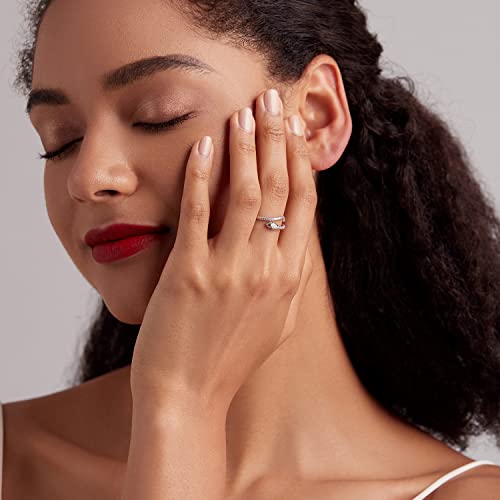 Bisaer Snake Rings 925 Sterling Silver Punk Stacking Rings For Women Snake Jewelry Gifts Adjustable Animal Rings #TOP4